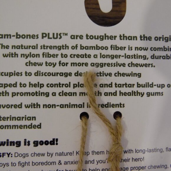SPOT Bam-Bones Plus brush shape for strong teeth and aggressive chewers … - Picture 6 of 7